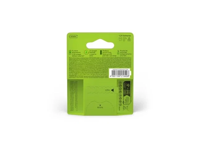 GP Pilas Recargables AAA 650 mAh (Pack de 4)