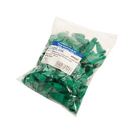 LogiLink Conectores Modulares RJ45 con Protector 5.8mm Verde, 100 unidades