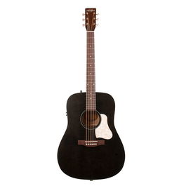 A&L Americana Faded Black Guitarra Acústica Dreadnought con Electrónica Fishman Presys II