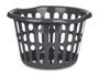 Kipit Cesto Redondo Calado Antracita 40 cm Diámetro x 25 cm Alto (Set de 18)