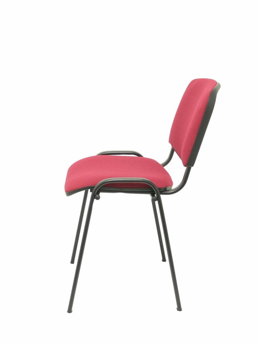 Silla Iso tapizada con Tela color Azul. Sin brazos