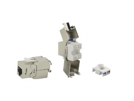 Equip 767222 Módulo de conector de red Cat6a, RJ-45 Hembra, Plata