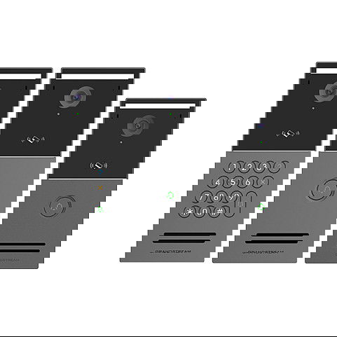 Grandstream GDS3726 Videoportero IP Inteligente 4MP con Visión Nocturna, RFID, Altavoz, Micrófono, PoE, WDR, H.264, Ángulo 152°, IP66 IK10 para Exterior