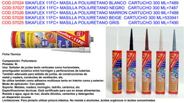 Sika Sikaflex-11FC Purform Gris 300 ml