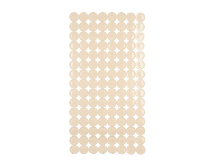 Berilo Alfombra Baño Antideslizante Ladrillo Beis 6 x 36 x 6 cm (Set de 6)