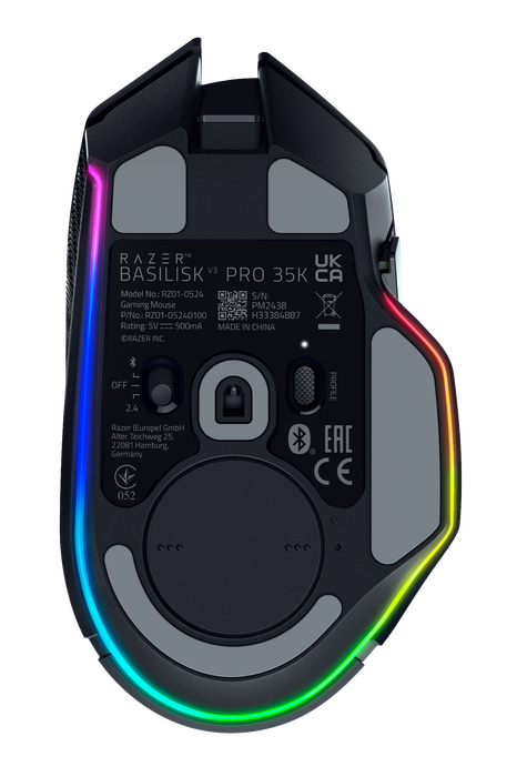 Razer Ratón Basilisk V3 Pro RZ01-05240100-R3G1 Inalámbrico 35K Negro para Gaming Razer Ratón Basilisk V3 Pro RZ01-05240100-R3G1 Inalámbrico 35K Negro para Gaming