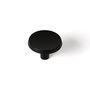 Rei 774 Blister 2 Pomos Redondos para Mueble Zamak Negro Mate ø35mm