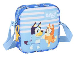 Bolso Bandolera Bluey Let's play Azul 16 x 18 x 4 cm