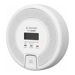 X-Sense CO03D-W RF Detector de Monóxido de Carbono Inteligente Inalámbrico para Hogar
