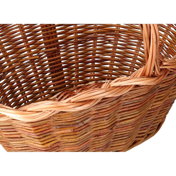 Basics Cesta de mimbre 45x30x23cm con asa de 39cm Basics Cesta de mimbre 45x30x23cm con asa de 39cm