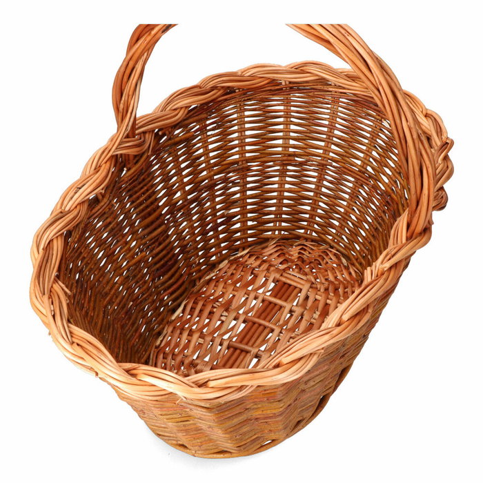 Basics Cesta de mimbre 45x30x23cm con asa de 39cm Basics Cesta de mimbre 45x30x23cm con asa de 39cm