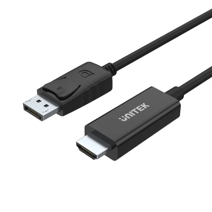 Unitek Cable Adaptador DisplayPort a HDMI 1,8m Negro Unitek Cable Adaptador DisplayPort a HDMI 1,8m Negro