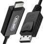 Unitek Cable Adaptador DisplayPort a HDMI 1,8m Negro