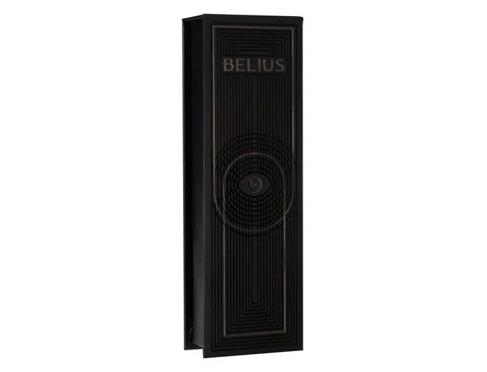 Belius Roller Turbo Aluminio Negro Tinta Negra Punta 0.7 mm Caja Diseño