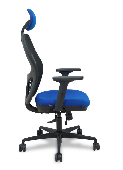 PIQUERAS Y CRESPO Silla de oficina Jorquera Sincro/Traslack Azul y Negro PIQUERAS Y CRESPO Silla de oficina Jorquera Sincro/Traslack Azul y Negro