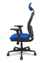 PIQUERAS Y CRESPO Silla de oficina Jorquera Sincro/Traslack Azul y Negro