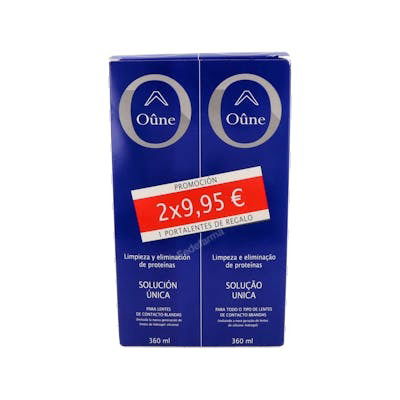 Oune Solución Única Lentillas Pack 2X360ml Oune Solución Única Lentillas Pack 2X360ml