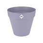 Elho Maceta Loft Urban Round 50 con Ruedas, Morado, L 49 x An 48,5 x Al 45 cm, Exterior, 100% Reciclado, ELH9244249040400