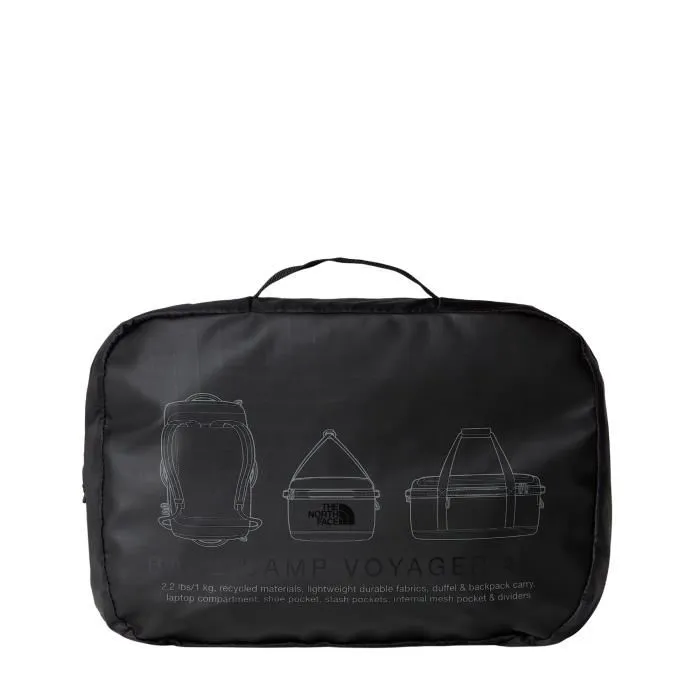 The North Face Mochila THE1751356659652 BASE CAMP VOYAGER DUFFEL 42 Litros - Negro y Gris Asfalto