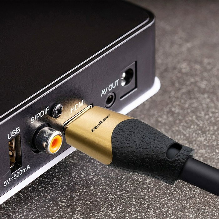 QOLTEC Cable HDMI 2.1 de 3m Negro