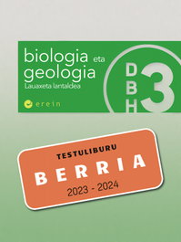 Erein Euskera, (EUS).(23).BIOLOGIA ETA GEOLOGIA 3ºDBH - EREIN EUSKERA