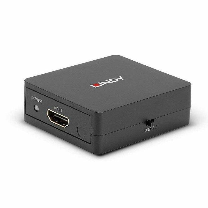 Lindy 38358 Divisor de Video HDMI 2x HDMI Negro