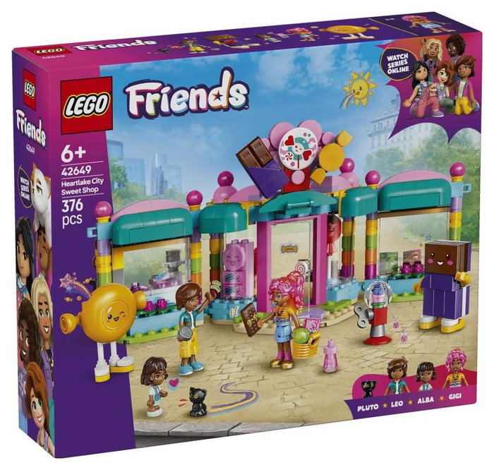 LEGO Friends Tienda de Golosinas de Heartlake City 42649 LEGO Friends Tienda de Golosinas de Heartlake City 42649