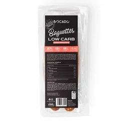BOCADO BAGUETTE LOW CARB high protein 2uds.