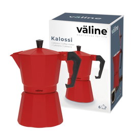 Väline Cafetera Kalossi 6 tazas Rojo