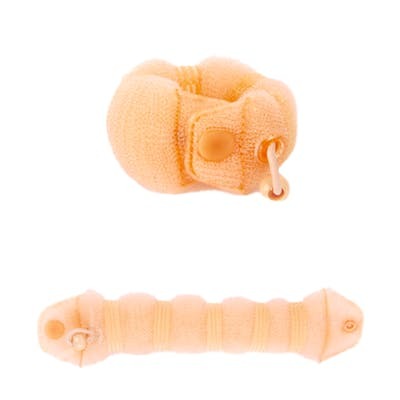 Bifull Relleno Moño Pin Pequeño Rubio