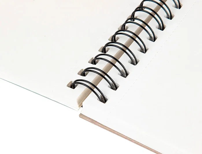 Liderpapel Bloc de dibujo para esbozos espiral DIN A4, 100 hojas