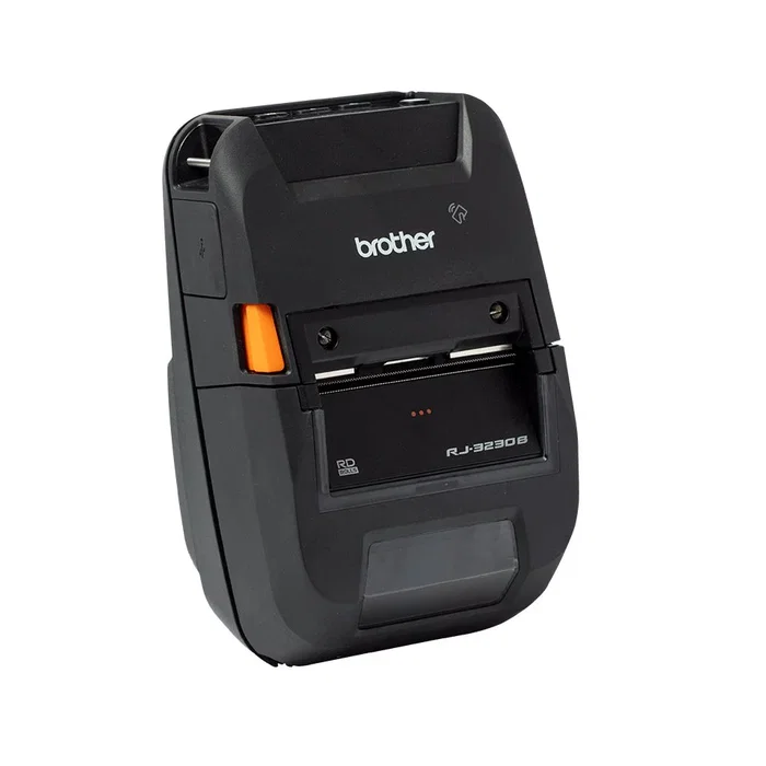 Brother RJ-3230BL Impresora Térmica Portátil para Etiquetas y Tickets, Bluetooth y WiFi, 203 DPI, 127 mm/s, Resistente (IP54)