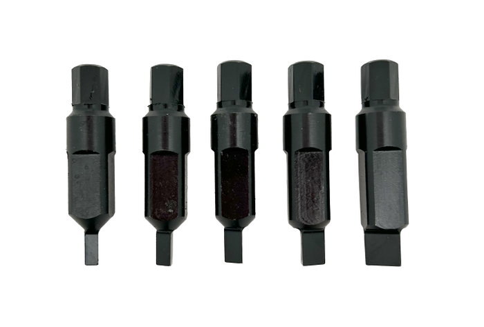 Forza Juego de 5 Puntas Extractoras M2,5-M10 Phillips/Allen