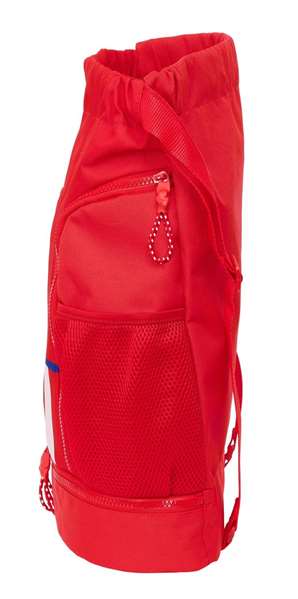 Bolsa Mochila con Cuerdas Atlético Madrid Rojo 35 x 40 x 1 cm