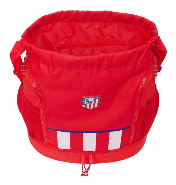 Bolsa Mochila con Cuerdas Atlético Madrid Rojo 35 x 40 x 1 cm