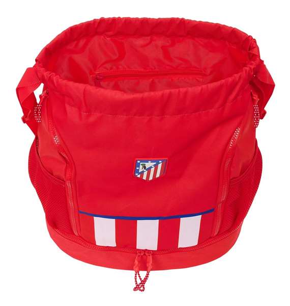 Bolsa Mochila con Cuerdas Atlético Madrid Rojo 35 x 40 x 1 cm