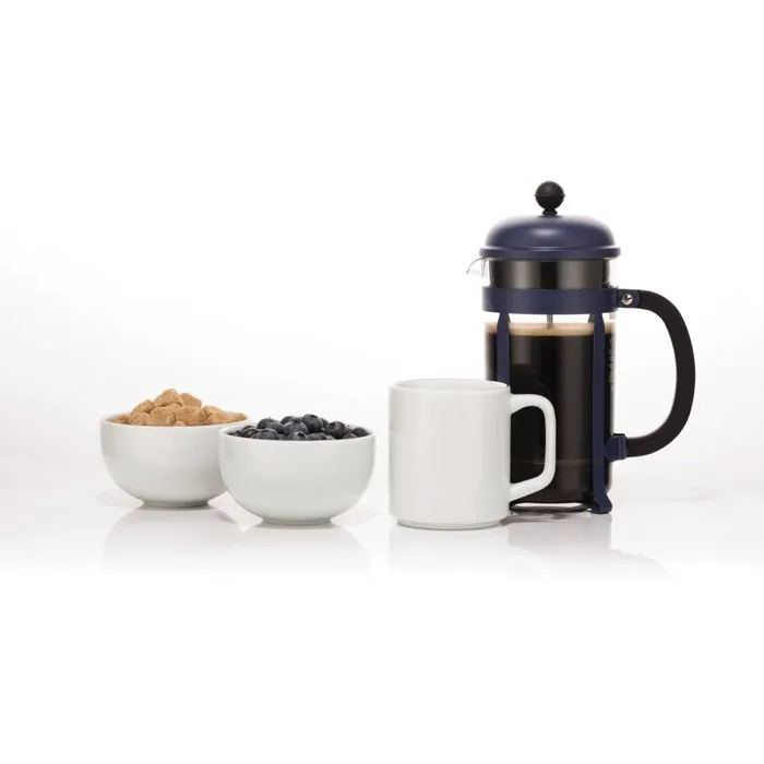 BODUM Cafetera de Émbolo Chambord, 8 Tazas / 1 Litro, Estructura de Plástico - BOD0699965439590