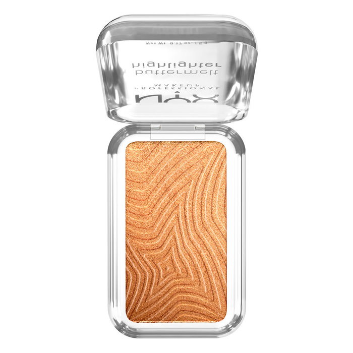 NYX PROFESSIONAL MAKE UP Buttermelt Highlighter Iluminador en Polvo #35-Butta in Bronze 5 gr