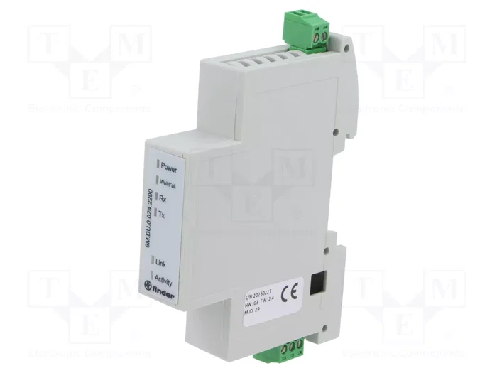 FINDER Módulo de automatización convertidor para raíl DIN FINDER Módulo de automatización convertidor para raíl DIN