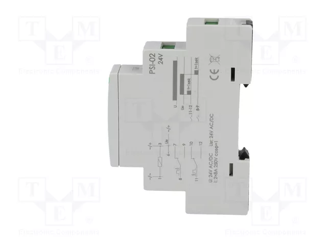 F&F PSI-02-24V Transductor de tensión para raíl DIN F&F PSI-02-24V Transductor de tensión para raíl DIN