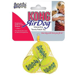 Kong Air Kong Squeaker- Tennis Ball XSx3