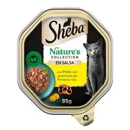 Mars Sheba Nature Pollo en Sobre para Gatos - 22 paquetes de 85 gr