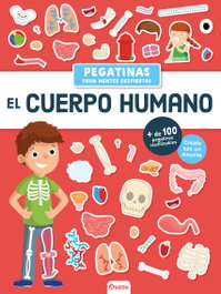 Pegatinas para mentes despiertas. El cuerpo humano, Julien Milesi-Golinelli - AUZOU EDITIONS