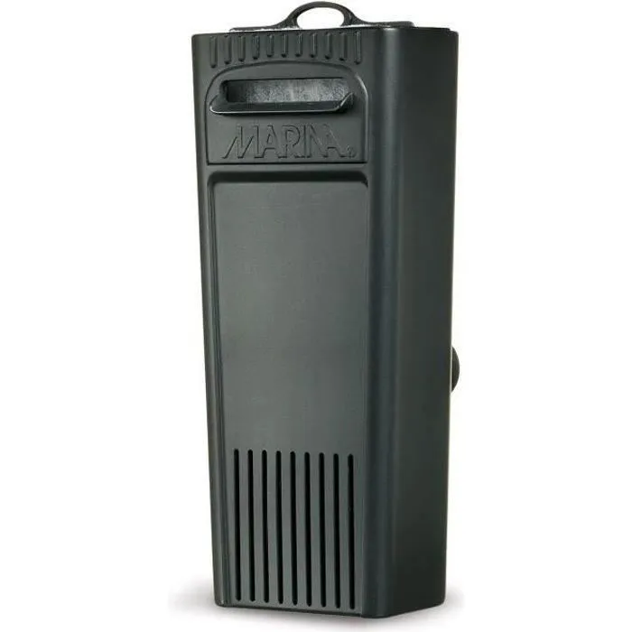 Marina Filtro I25 para Acuarios de hasta 25 L, Sumergible y Silencioso, Filtración en Tres Etapas