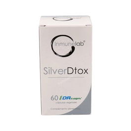 INMUNELAB Silverdtox 60 Cápsulas - Complemento Alimenticio con Cardo Mariano, N-Acetil L-Cisteína y Zinc para Detoxificación