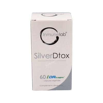 INMUNELAB Silverdtox 60 Cápsulas - Complemento Alimenticio con Cardo Mariano, N-Acetil L-Cisteína y Zinc para Detoxificación INMUNELAB Silverdtox 60 Cápsulas - Complemento Alimenticio con Cardo Mariano, N-Acetil L-Cisteína y Zinc para Detoxificación