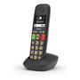 Gigaset E290HX Teléfono DECT Inalámbrico con Altavoz y Botones Grandes, Negro