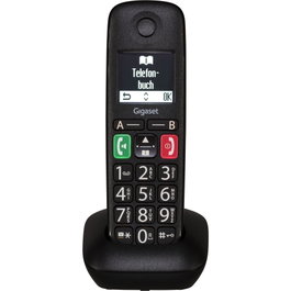 Gigaset E290HX Teléfono DECT Negro
