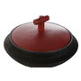 DKD Home Decor Tibor de Resina Negro 28x28x15 cm