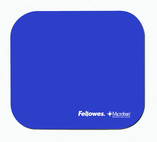 Fellowes Alfombrilla para Ratón Microban Azul